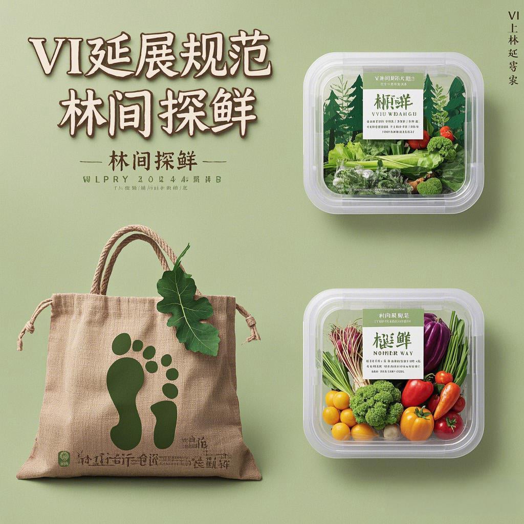 绿野鲜踪大健康农产品品牌全案策划设计