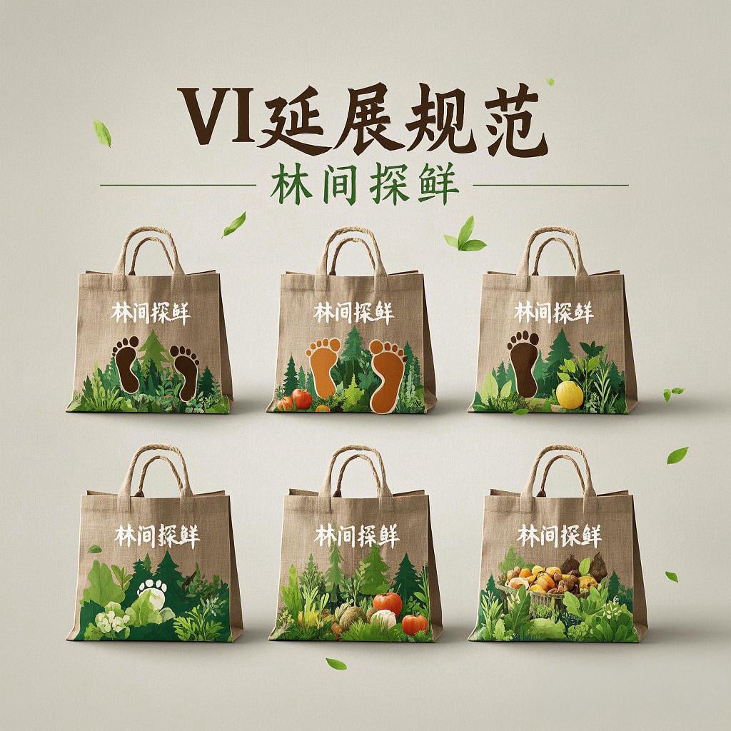 绿野鲜踪大健康农产品品牌全案策划设计